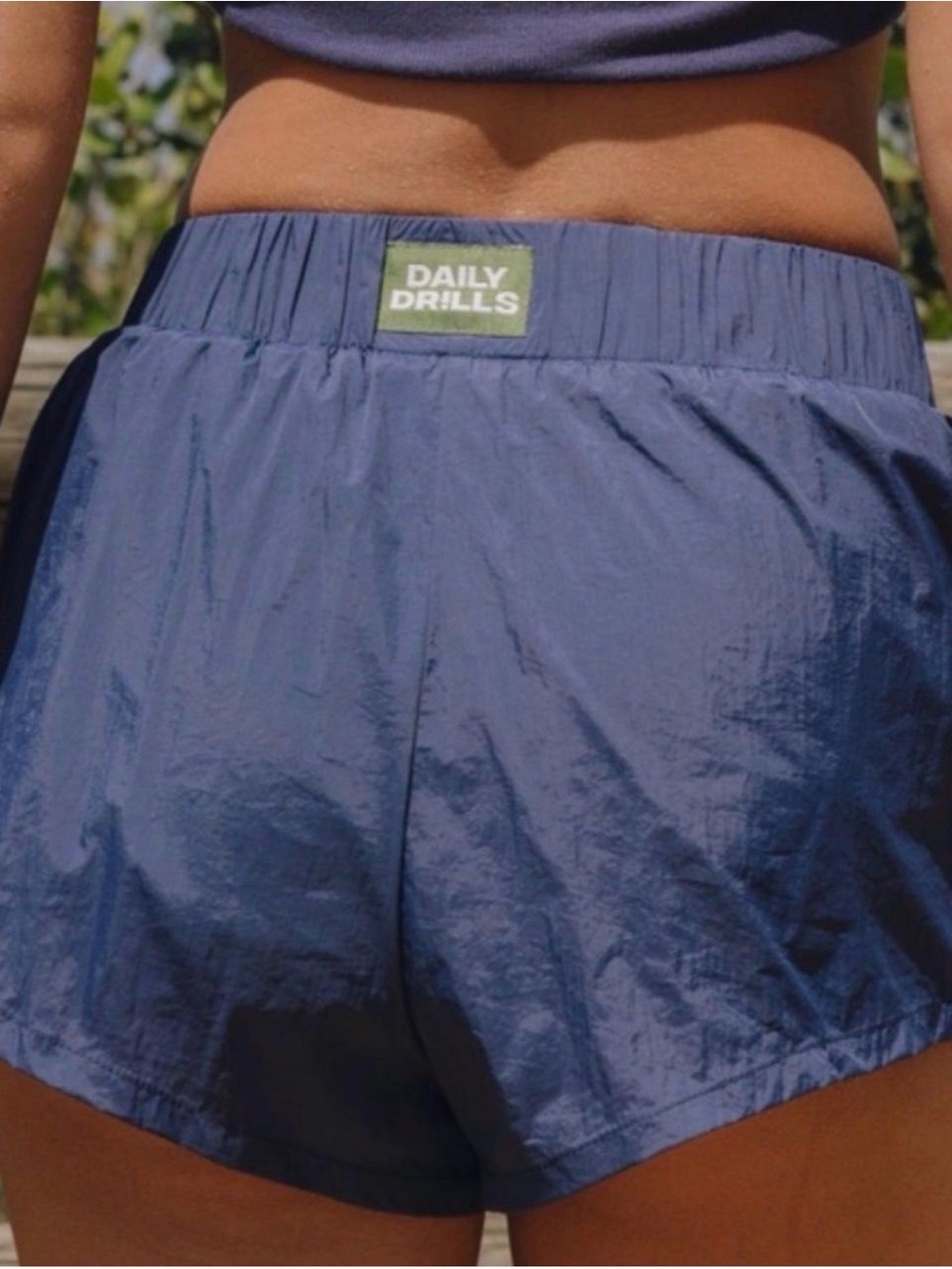 Daily Drills Women's Navy Athletic Running Shorts